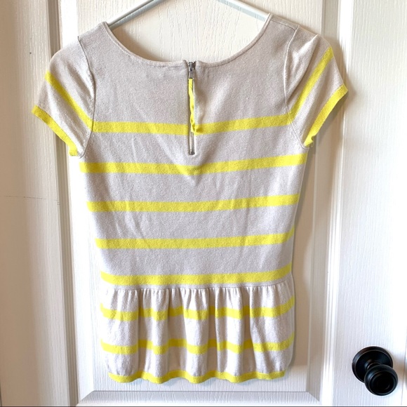 LOFT Lightweight Striped Peplum Sweater—SZ. XS - Picture 11 of 11